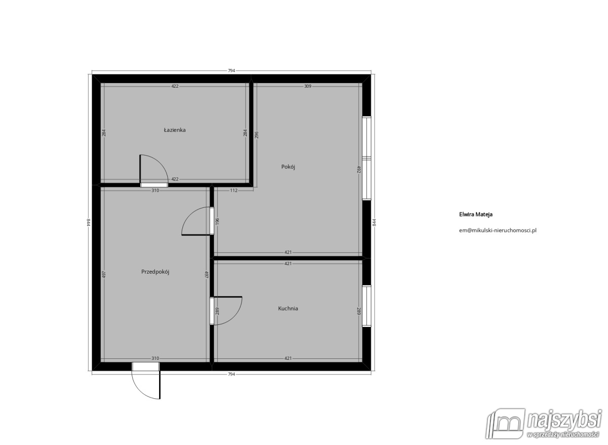 Mieszkanie, 1 pok., 29 m2, Dobra Centrum (15)