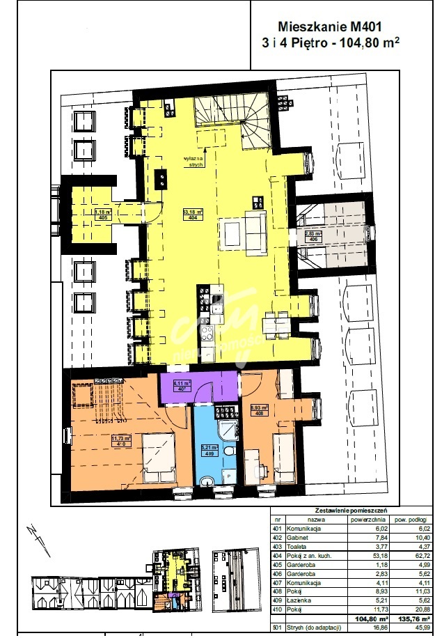 Stare Miasto- mieszkanie, II poziomy, 104 m2 (2)