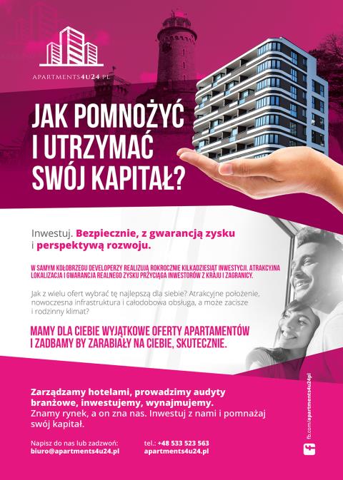 Mieszkanie, 1 pok., 33 m2, Kołobrzeg  (5)