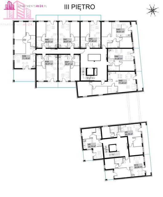 Mieszkanie, 3 pok., 71 m2, Kołobrzeg  (5)