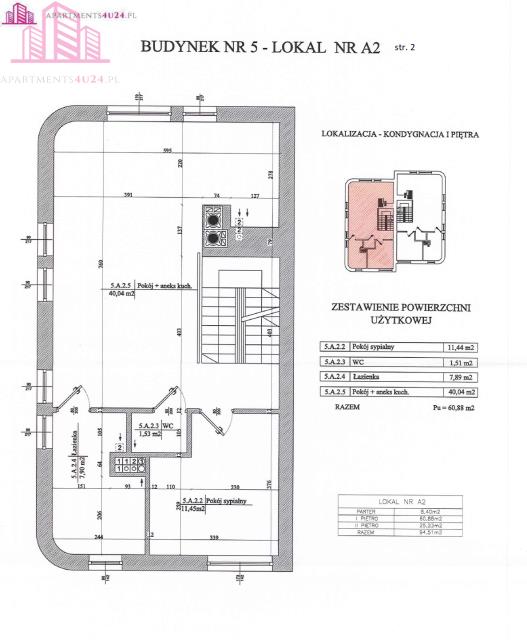 Mieszkanie, 3 pok., 94 m2, Rogowo  (10)