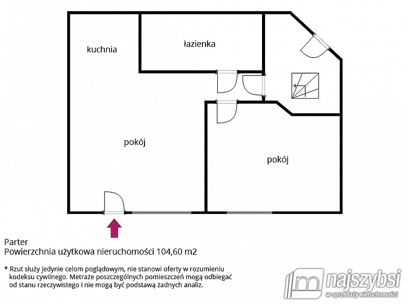 Mieszkanie, 4 pok., 105 m2, Międzyzdroje Centrum (13)