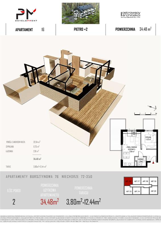 Mieszkanie, 2 pok., 33 m2, Niechorze  (3)