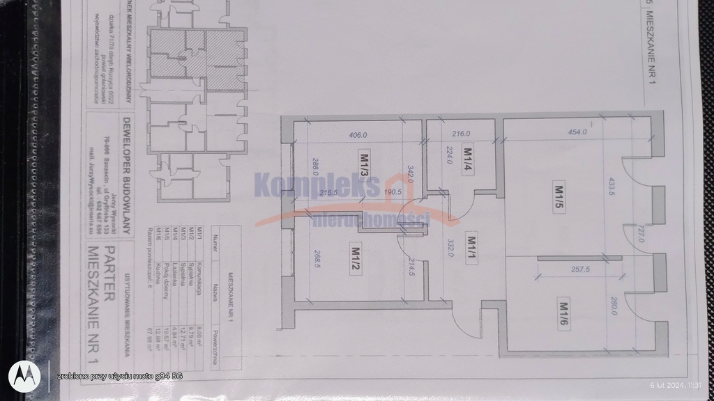 Mieszkanie, 3 pok., 67 m2, Rurzyca  (4)