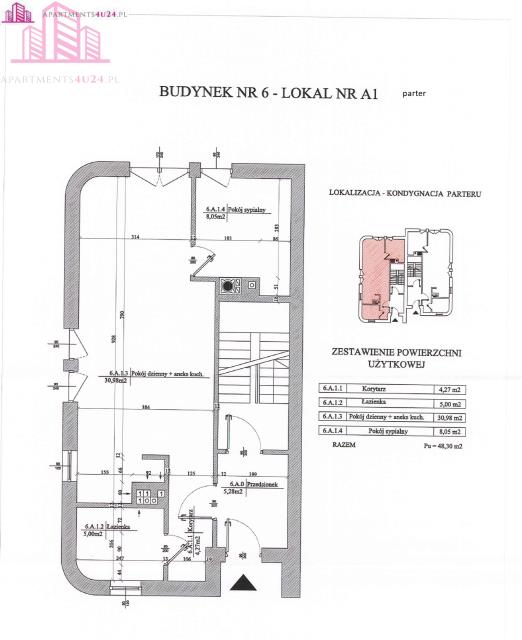 Mieszkanie, 2 pok., 48 m2, Rogowo  (3)