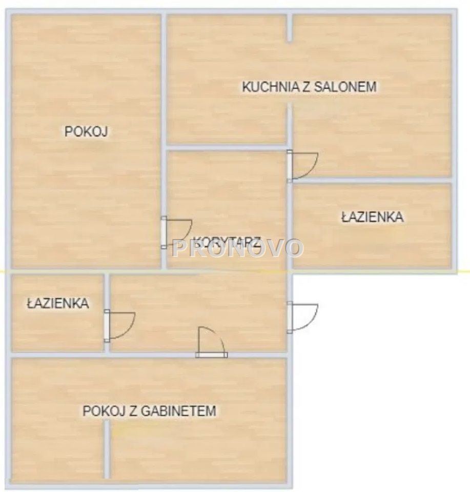 Mieszkanie, 3 pok., 67 m2, Szczecin Centrum (15)