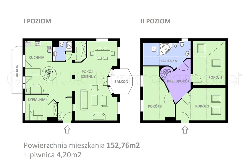 Komfortowe mieszkanie 2-poziomowe na Starówce (18)