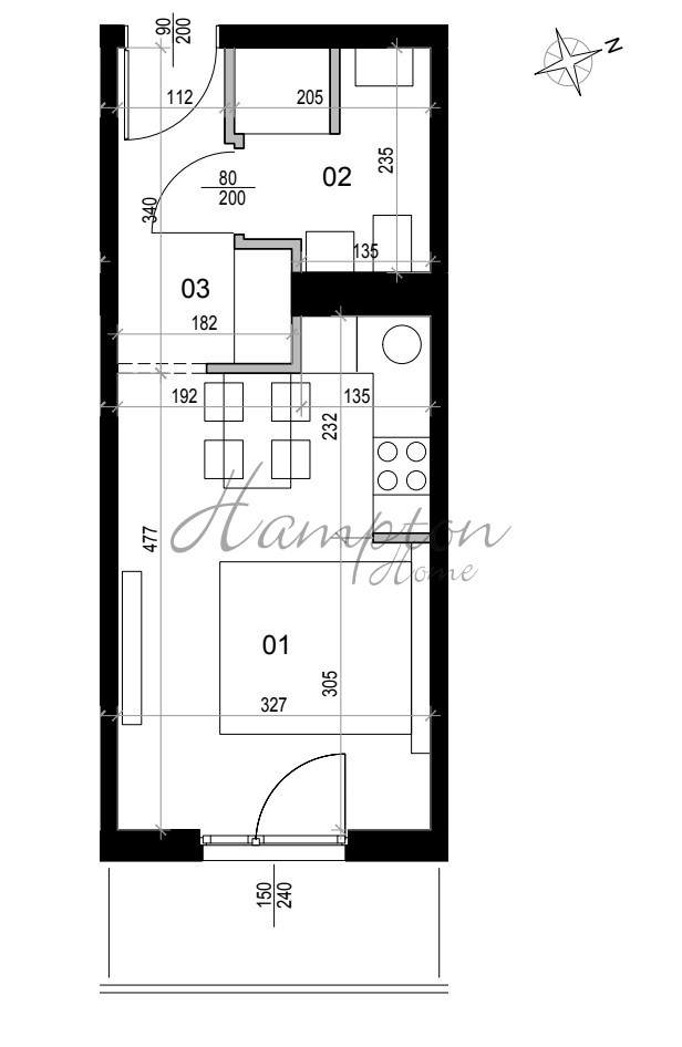 Mieszkanie, 1 pok., 30 m2, Ciechocinek  (9)
