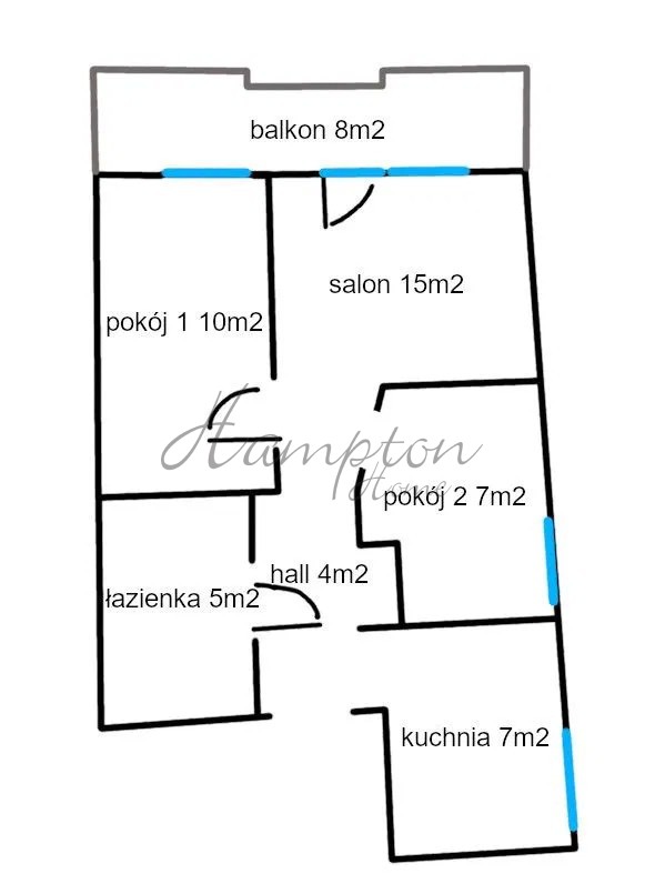 Mieszkanie, 3 pok., 49 m2, Ząbki  (19)