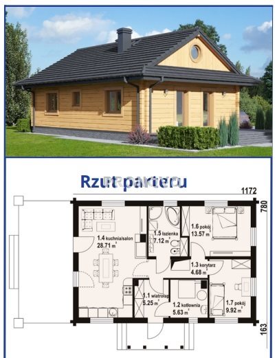 Dom, 115 m2, Szczecin Warszewo (11)