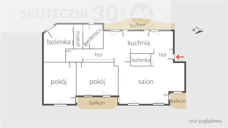 Mieszkanie, 3 pok., 173 m2, Koszalin Na Skarpie Centrum Handlowe, Przedszkole, Przychod (2)