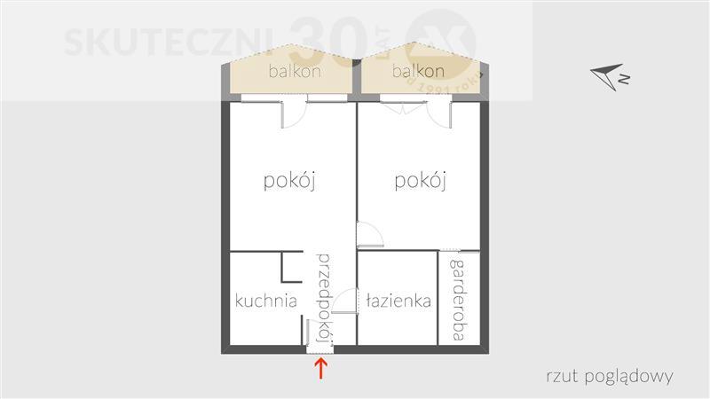 Mieszkanie, 2 pok., 47 m2, Kołobrzeg Centrum Handlowe, Pas Nadmorski, Rzeka (3)