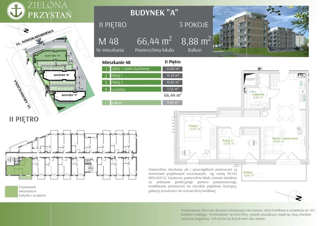 Nowe mieszkanie 3-pokojowe - Zielona Przystań (48) (1)
