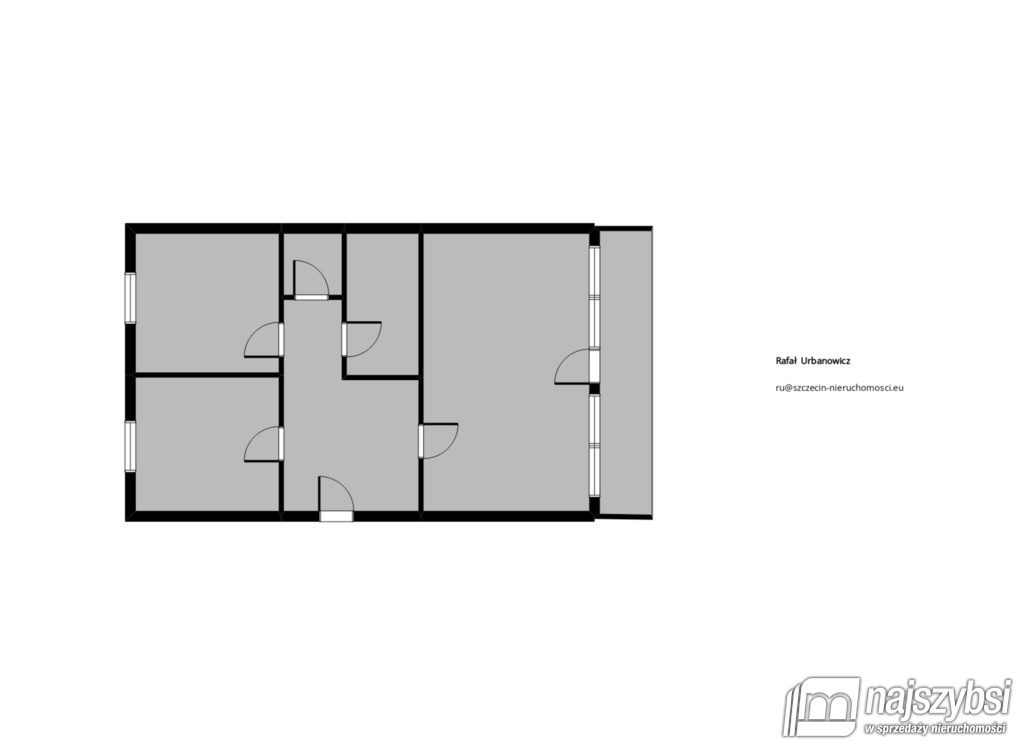 Mieszkanie, 2 pok., 42 m2, Gryfino  (10)
