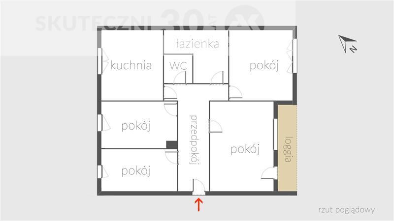 Mieszkanie, 4 pok., 75 m2, Koszalin  (2)