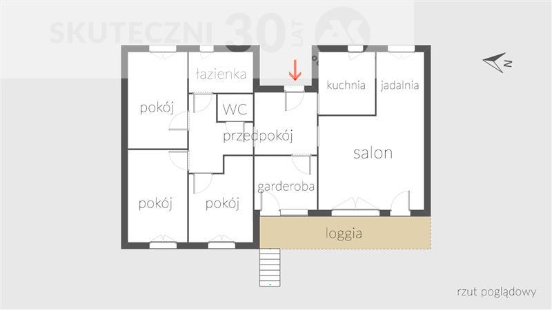 Mieszkanie, 4 pok., 88 m2, Koszalin  (2)