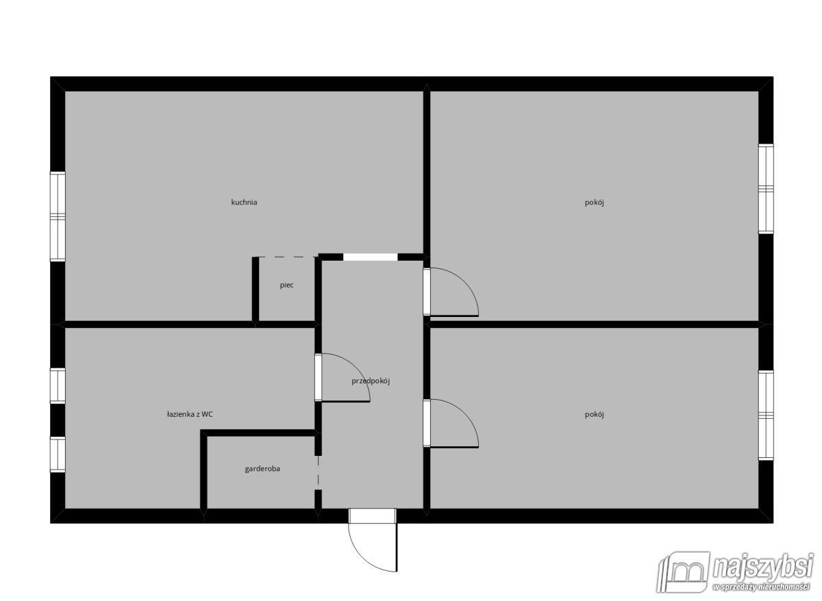 Mieszkanie, 2 pok., 54 m2, Stargard Storkówko (23)