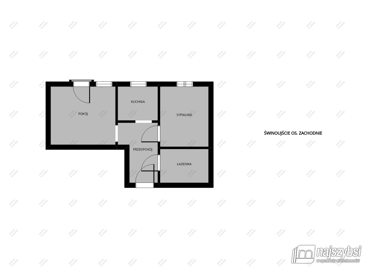 Mieszkanie, 2 pok., 38 m2, Świnoujście Osiedle Zachodnie (18)