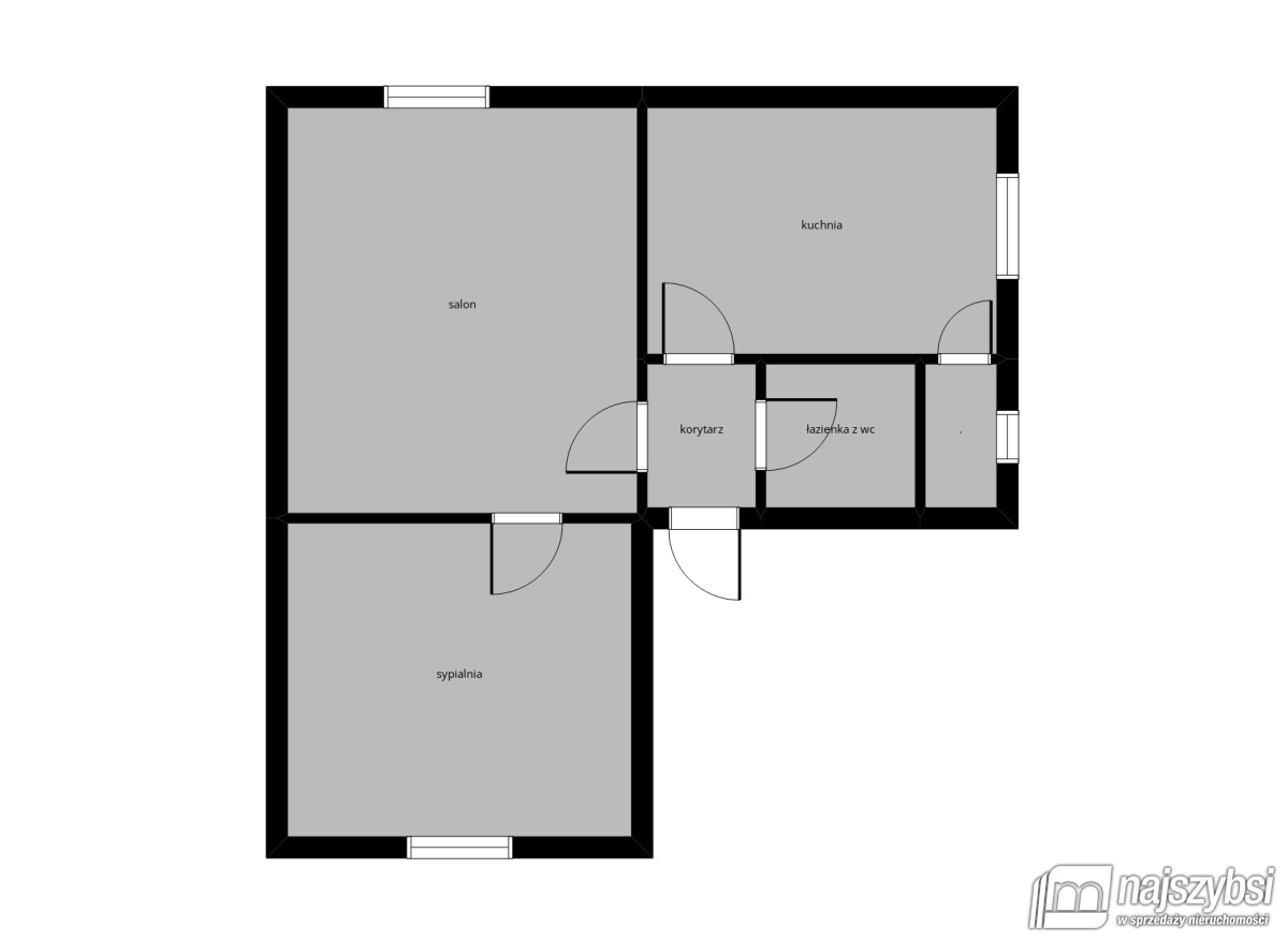 Mieszkanie, 2 pok., 49 m2, Stargard  (15)