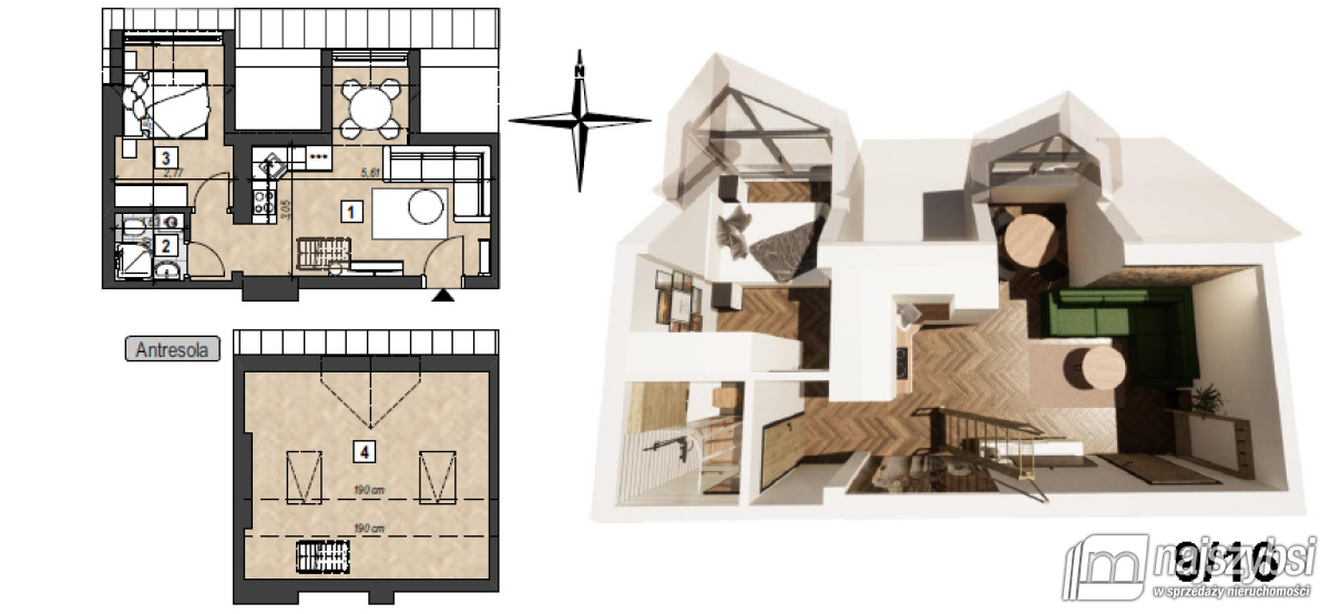 Mieszkanie, 2 pok., 30 m2, Świnoujście Centrum (20)