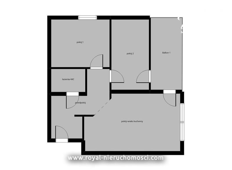 Mieszkanie, 3 pok., 60 m2, Sarbinowo  (12)