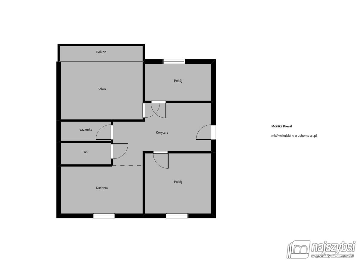 Mieszkanie, 3 pok., 65 m2, Połczyn Zdrój Miasto (15)