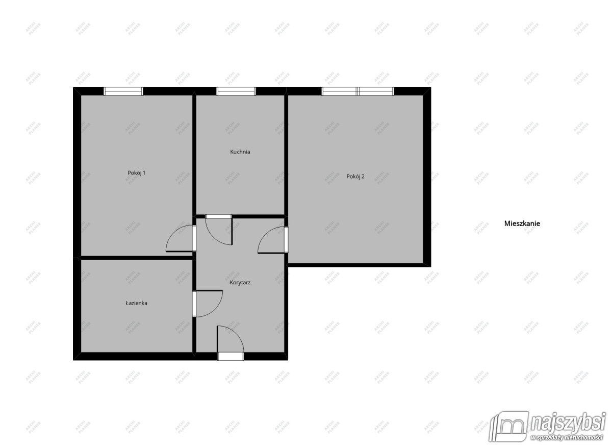 Mieszkanie, 2 pok., 38 m2, Goleniów  (13)