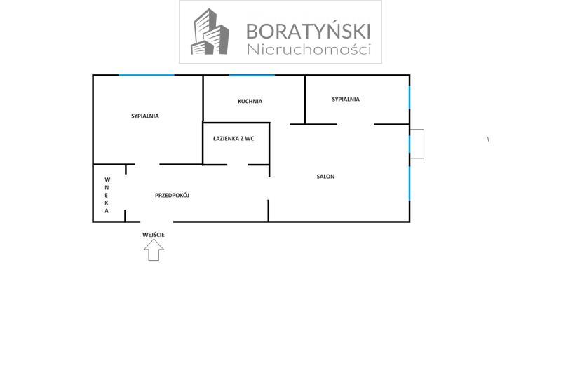 Mieszkanie, 3 pok., 46 m2, Koszalin  (11)
