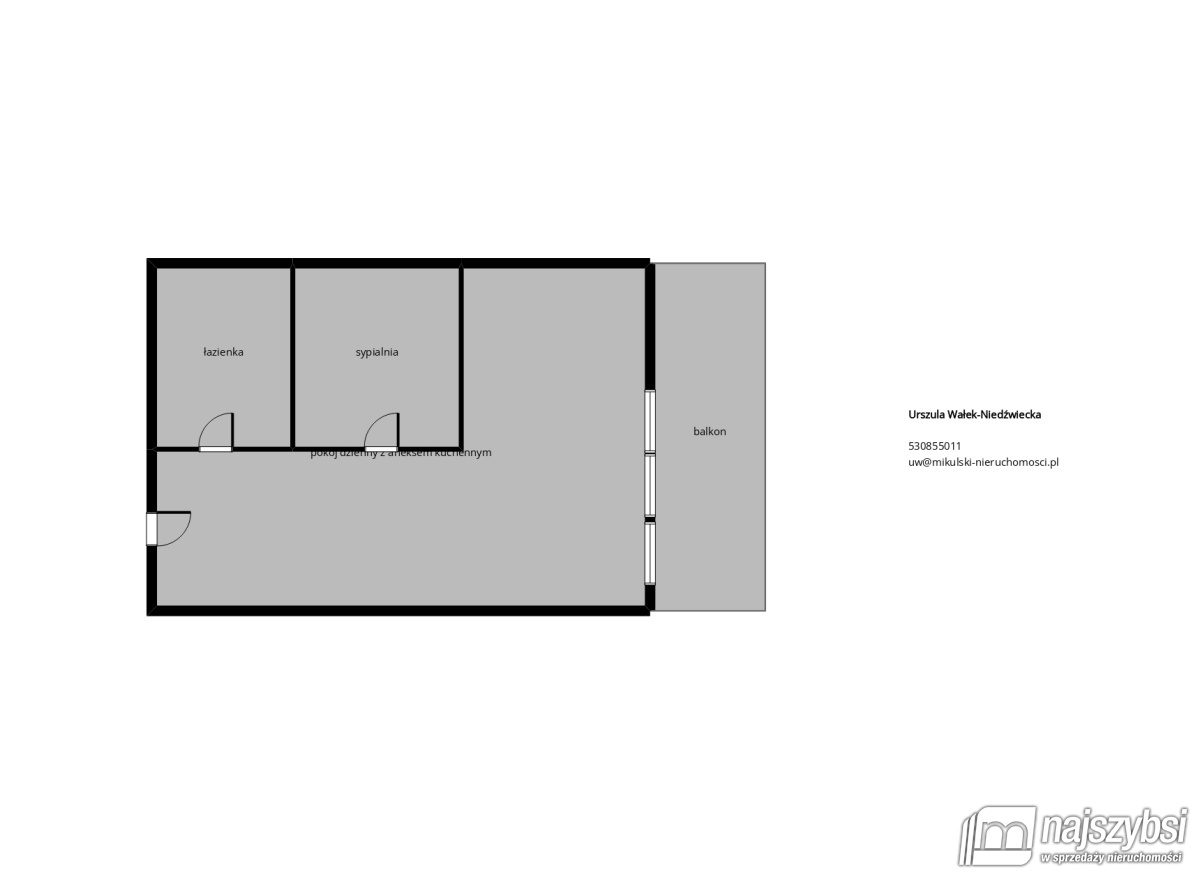 Mieszkanie, 2 pok., 38 m2, Świnoujście Centrum (15)
