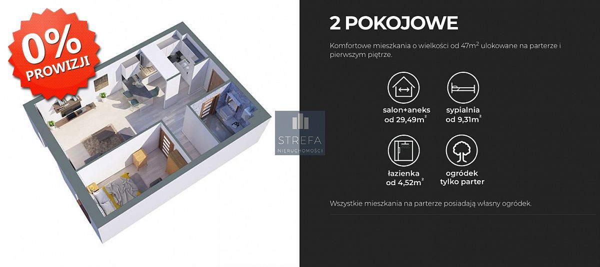 Mieszkanie, 2 pok., 47 m2, Skarbimierzyce  (5)