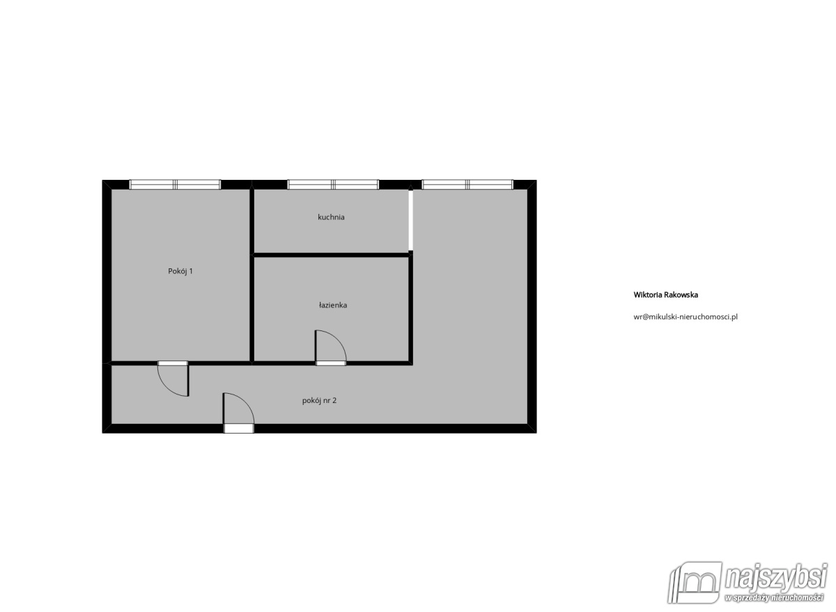 Mieszkanie, 2 pok., 54 m2, Stargard  (11)