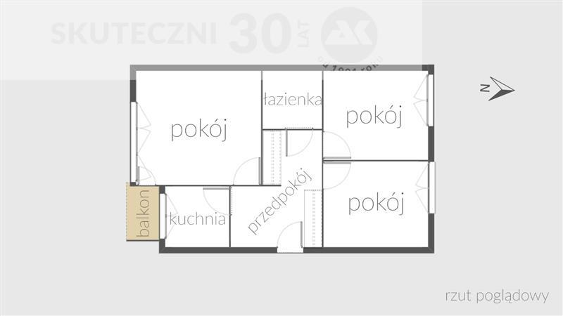 Mieszkanie, 3 pok., 51 m2, Koszalin  (2)