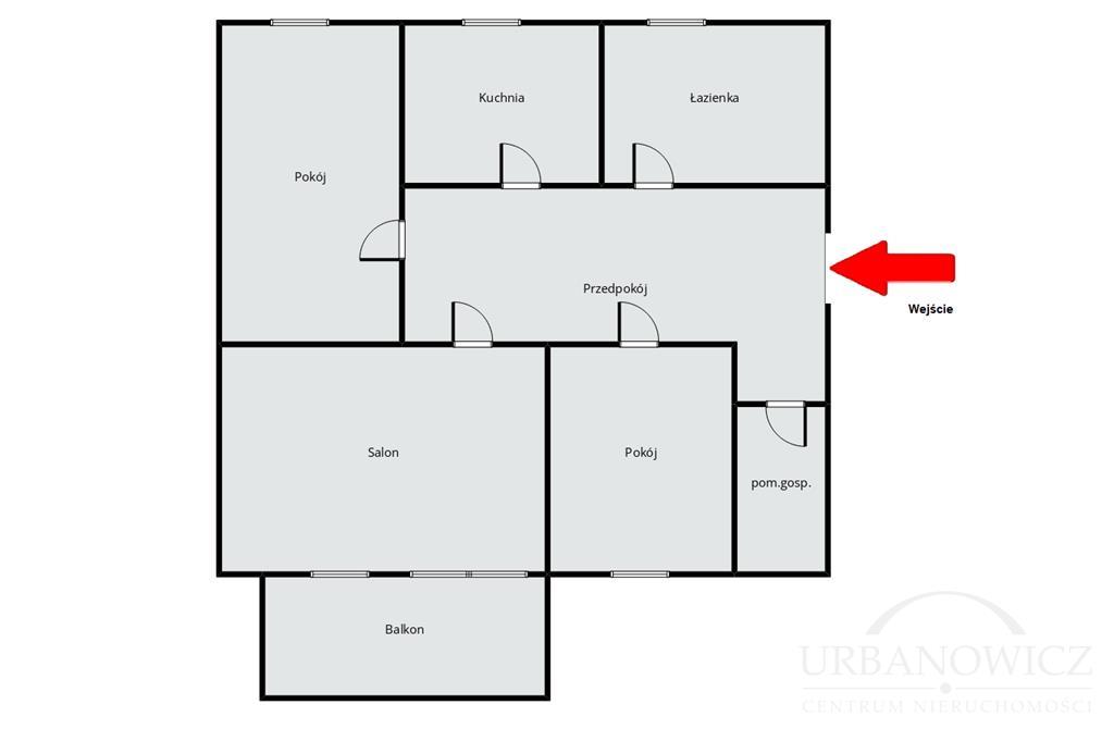 Mieszkanie, 3 pok., 69 m2, Koszalin  (12)
