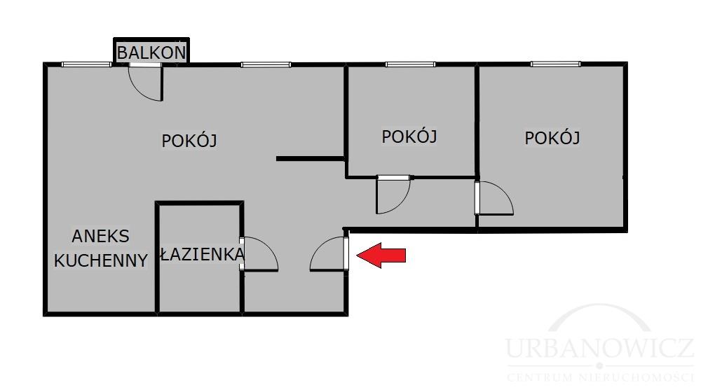 Mieszkanie, 3 pok., 57 m2, Koszalin  (12)