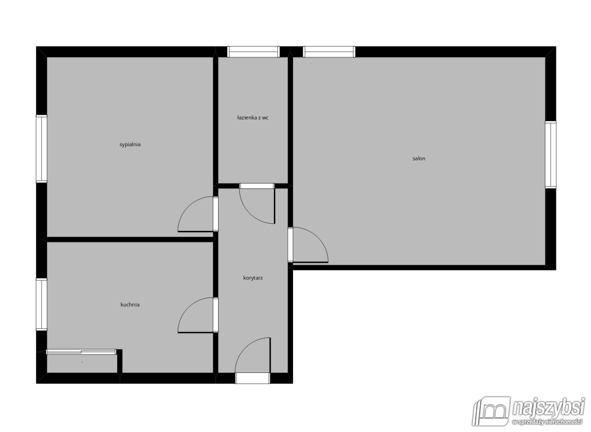 Mieszkanie, 2 pok., 64 m2, Lipiany  (16)