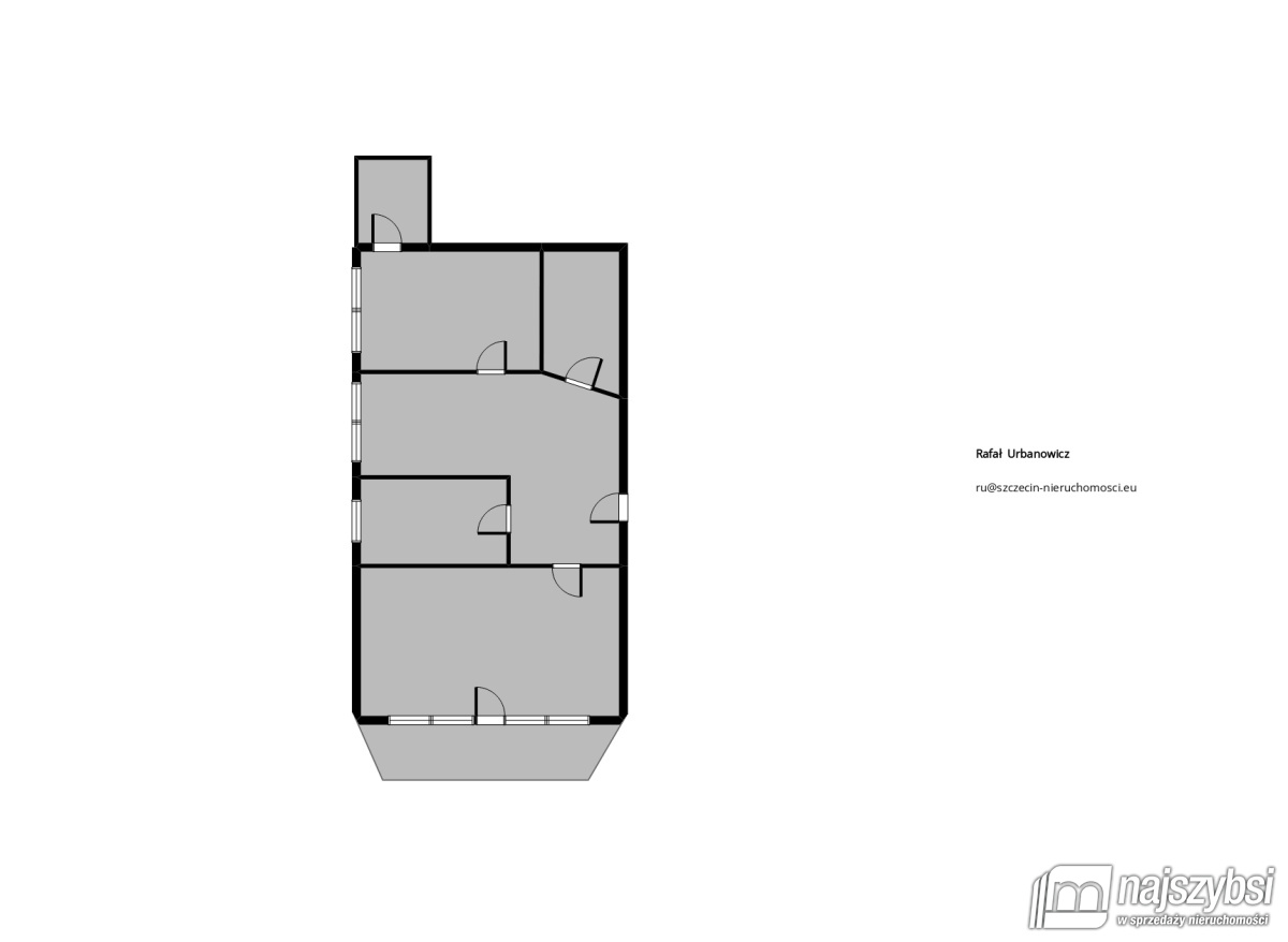 Mieszkanie, 2 pok., 52 m2, Szczecin  (18)