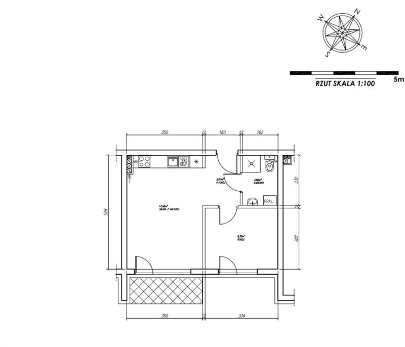 Mieszkanie, 2 pok., 35 m2, Ustronie Morskie Pas Nadmorski, Ulica Osiedlowa (2)