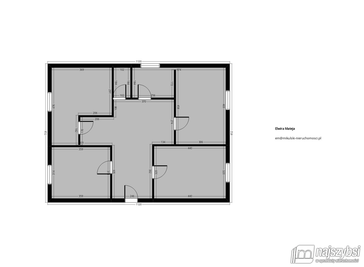 Mieszkanie, 3 pok., 67 m2, Osina Centrum (18)