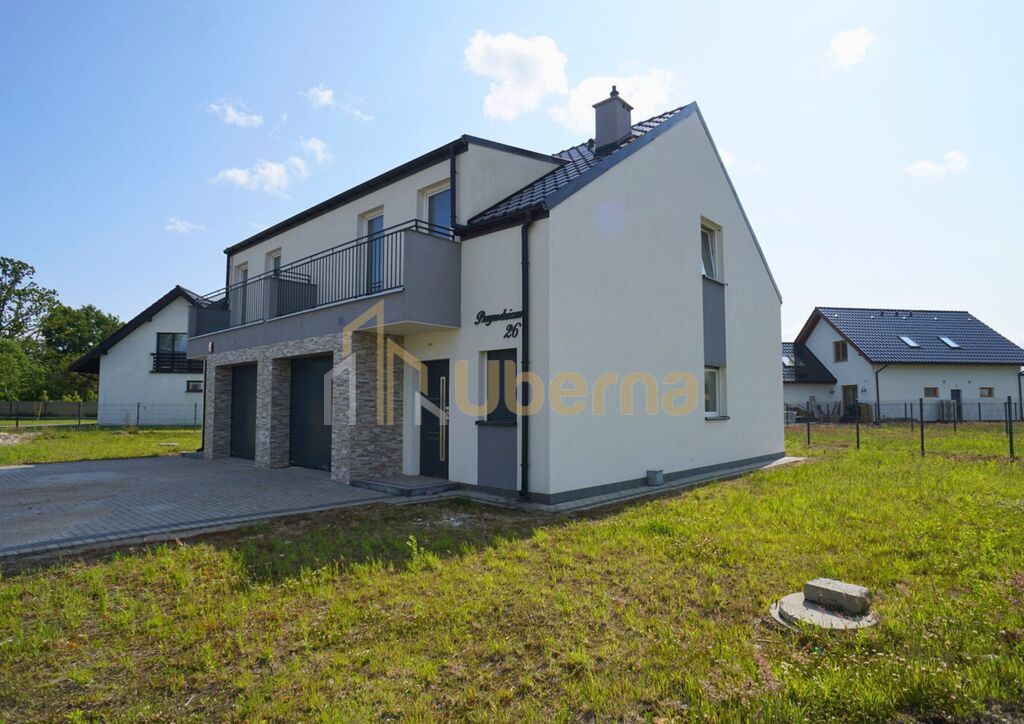 Bliźniak w stanie deweloperskim - Białuń (1)