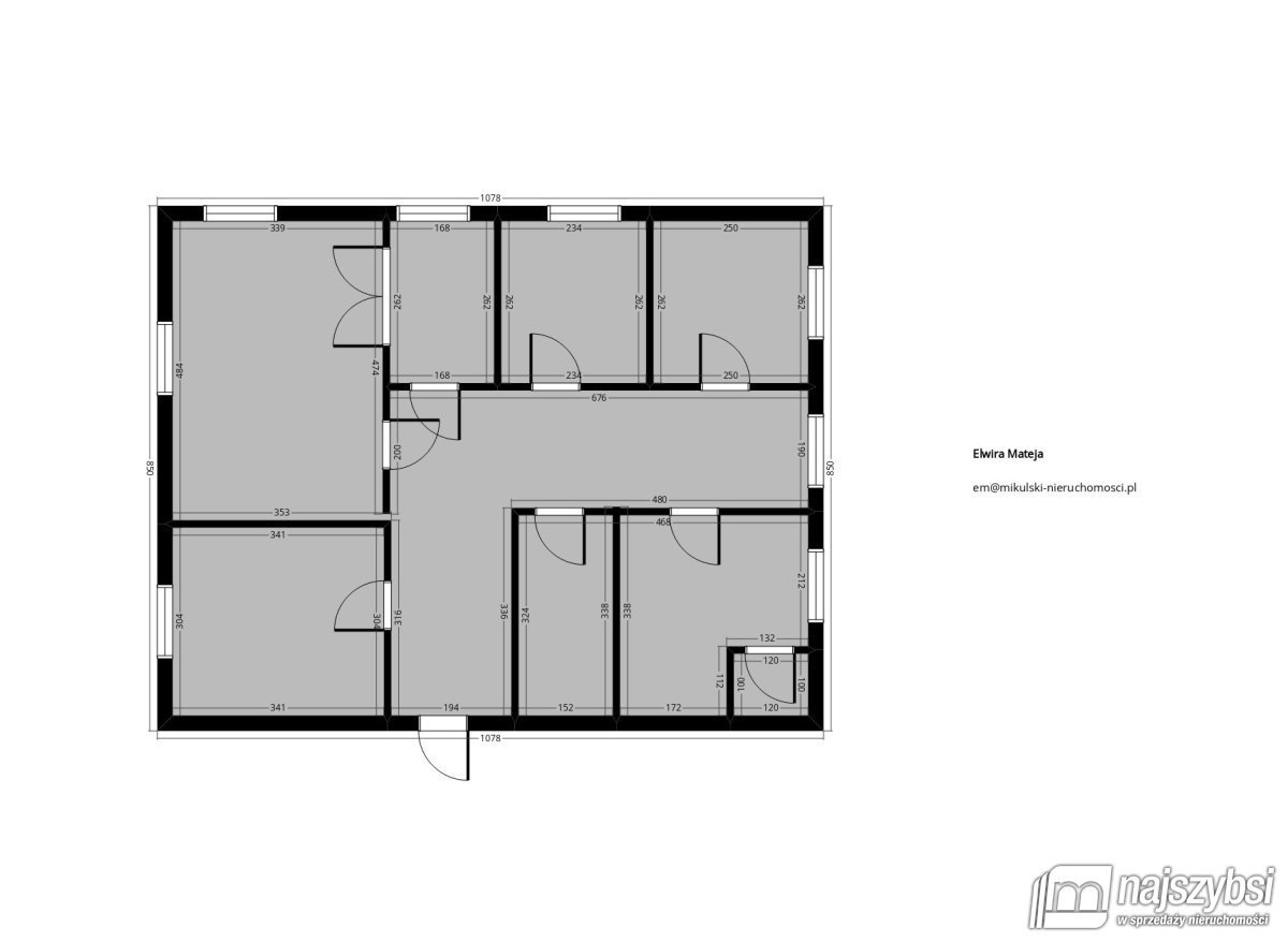 Nowogard- piętro domu z garażem i ogródkiem (22)