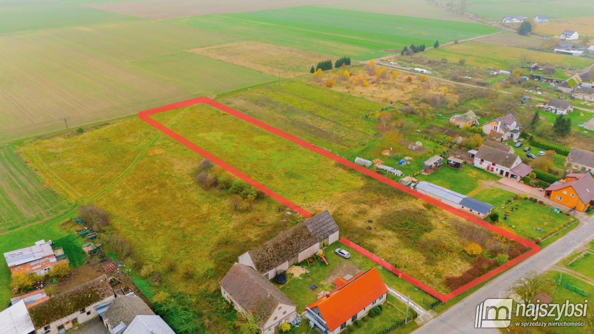 Osina- działka budowlana  1126 m2 z WZ (2)