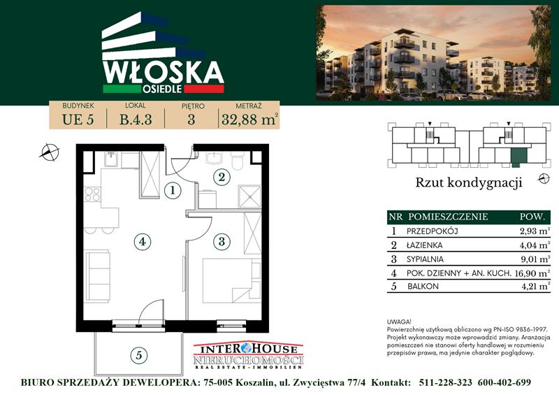 Mieszkanie - Koszalin Unii Europejskiej (3)