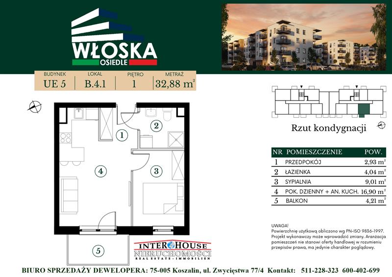 Mieszkanie - Koszalin Unii Europejskiej (3)