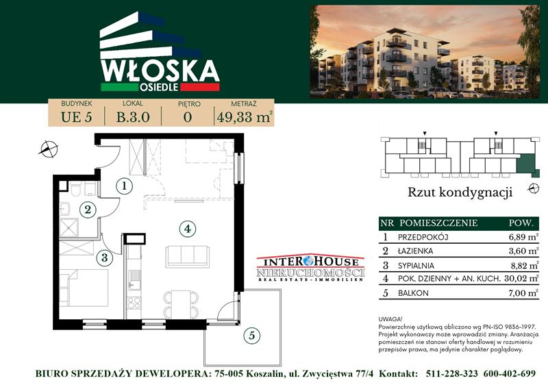 Mieszkanie - Koszalin Unii Europejskiej (3)