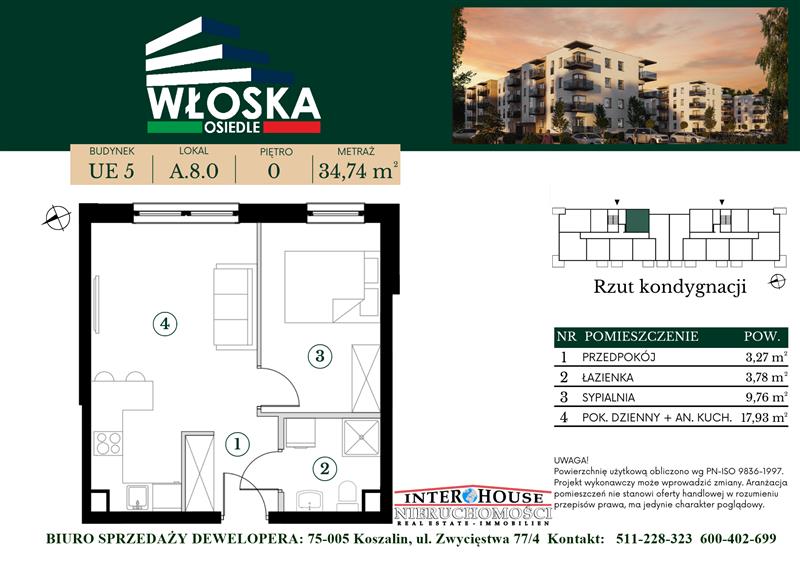 Mieszkanie - Koszalin Unii Europejskiej (3)