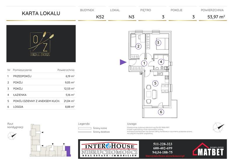 Mieszkanie - Koszalin Osiedle Zacisze (3)