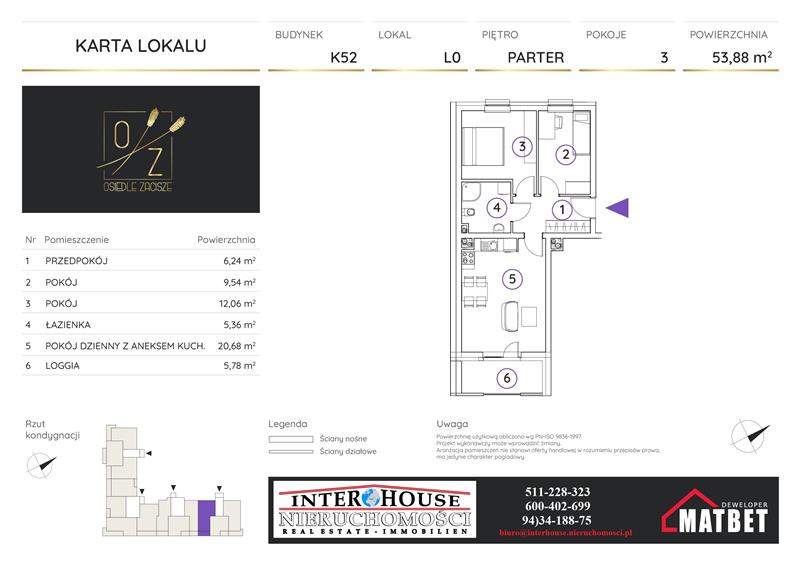 Mieszkanie - Koszalin Osiedle Zacisze (2)