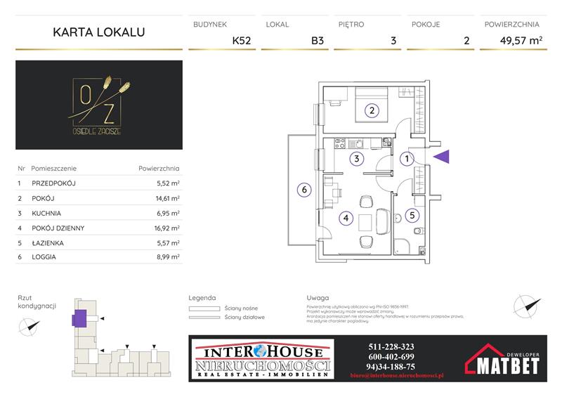 Mieszkanie - Koszalin Osiedle Zacisze (3)