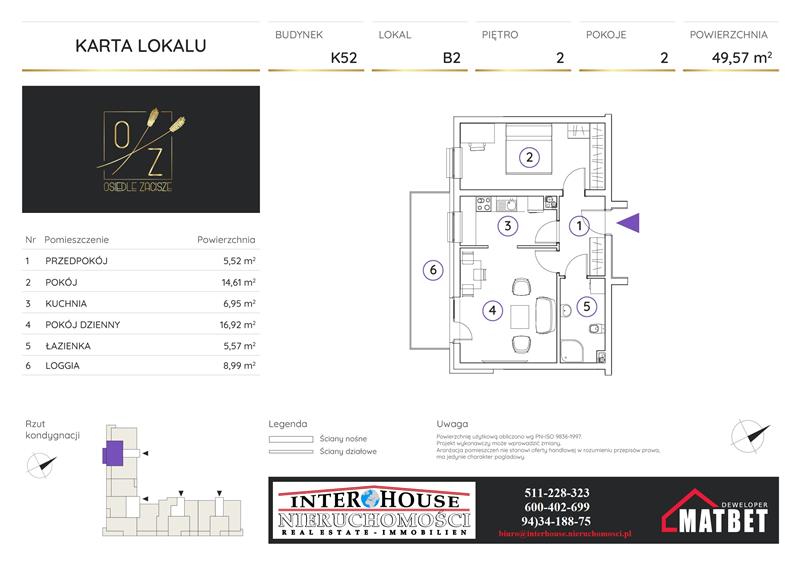 Mieszkanie - Koszalin Osiedle Zacisze (3)