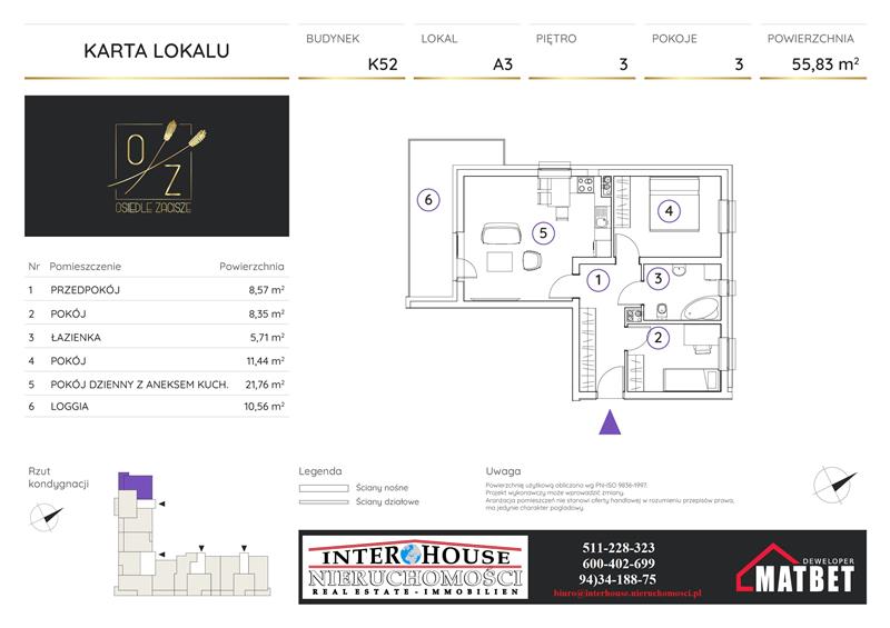 Mieszkanie - Koszalin Osiedle Zacisze (3)